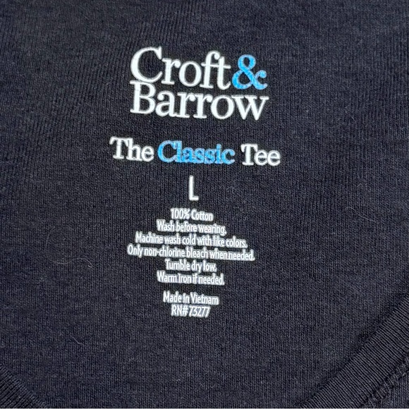 Handmade Upcycled Croft & Barrow Black & Pink POSH BOSS Graphic Tee - Size Large - Picture 7 of 13